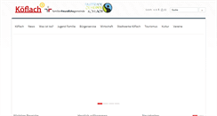 Desktop Screenshot of koeflach.at